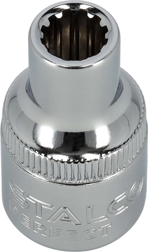 Stalco hlavica 1/2" spline 12-hranná 19 mm CrV