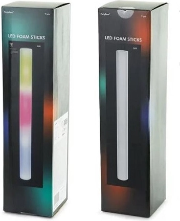 Svietiaca penová LED tyč PSR1 48 cm (9 ks)
