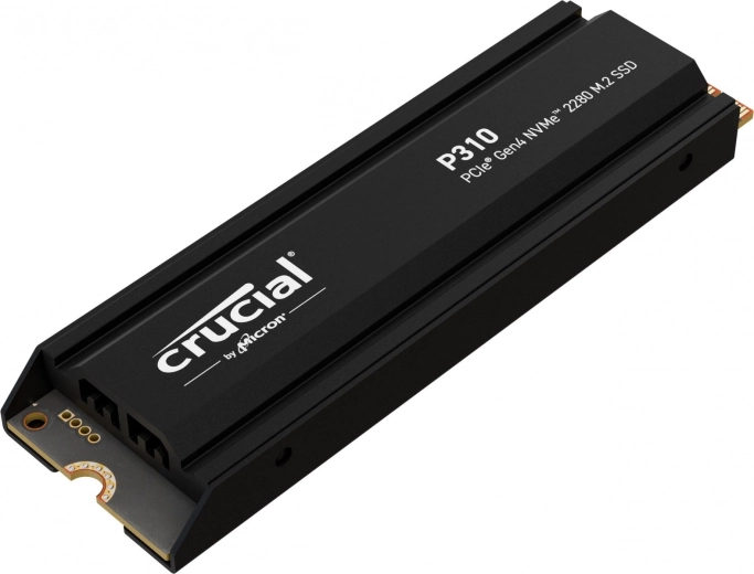 Crucial P310 2 TB NVMe SSD M.2 2280 PCIe 4.0 s chladičom