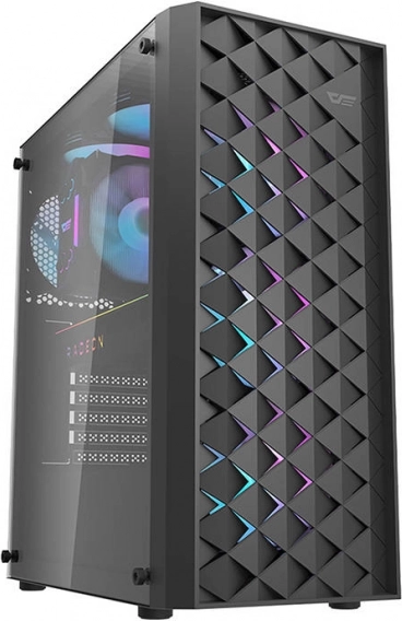 Počítačová skrinka Darkflash DK351 so 4 ventilátormi