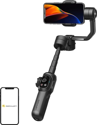 AOCHUAN Smart S2 stabilizátor na mobil (čierny)