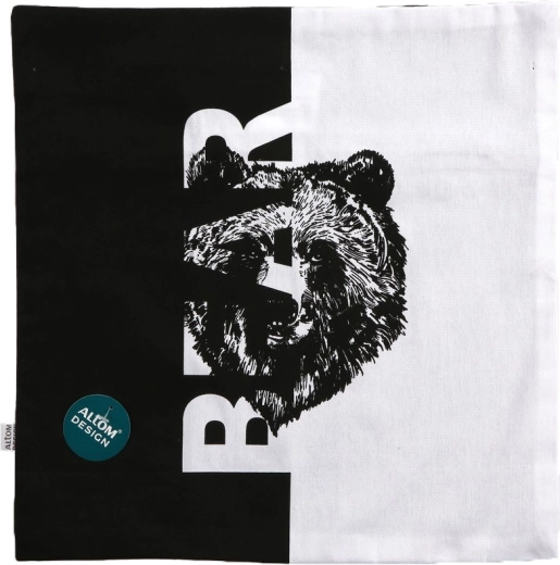 Dekoračná obliečka na vankúš 40 × 40 cm divoké zvieratá Bear