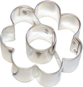 Vykrajovátko na pečivo kvet s kolieskom