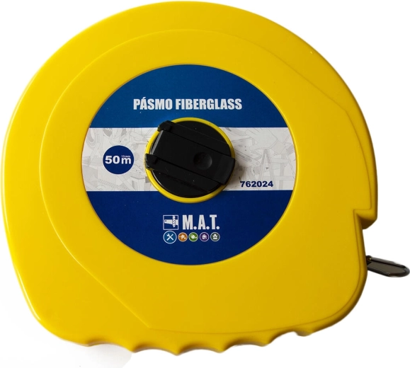 Sklolaminátové meracie pásmo 50 m x 13 mm