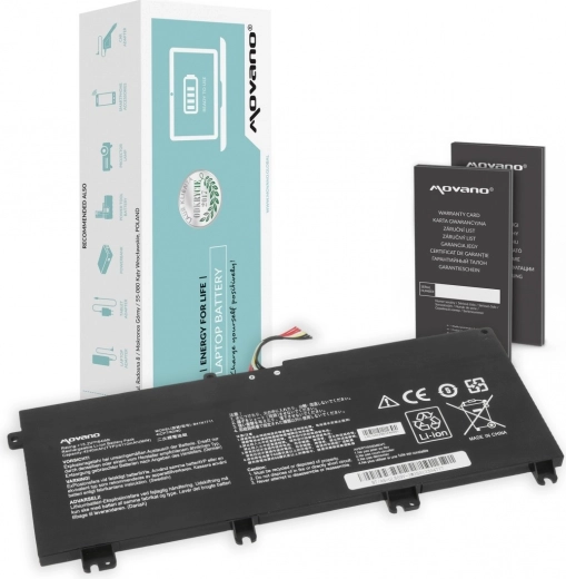Batéria Movano pre Asus ROG Strix GL703VD / GL503VM / GL503VD / FX503VM (B41N1711) 4240 mAh 64 Wh