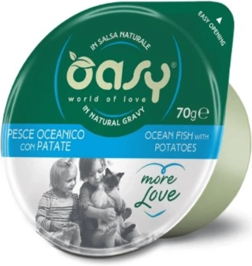 Oasy More Love oceánska ryba so zemiakmi 70 g kelímok