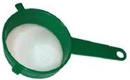 Kuchynské sitko 20 cm z plastu s jemnou sieťovinou 1,3 mm