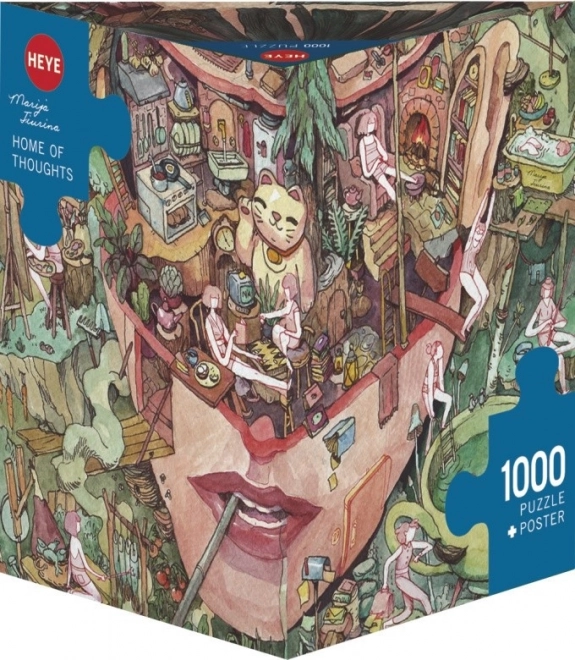 Heye puzzle život insta‑dievky 1000 dielikov