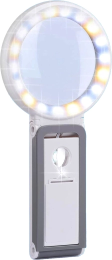 LED lupa na čítanie so stojančekom 10×/30×