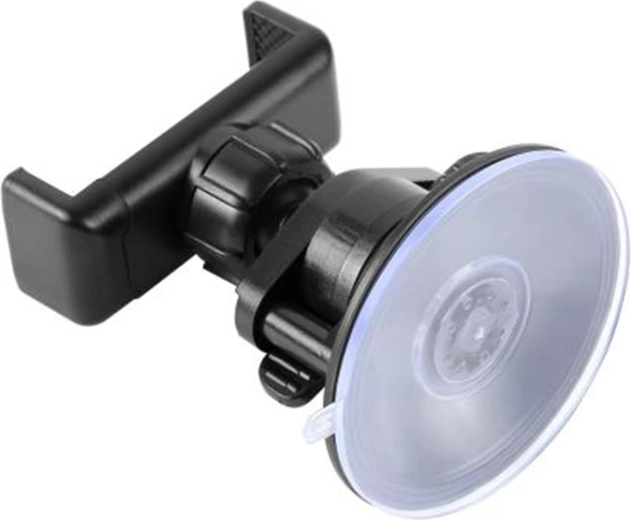 Puluz držiak na smartfón s prísavkou a otočným kĺbom 360° čierny