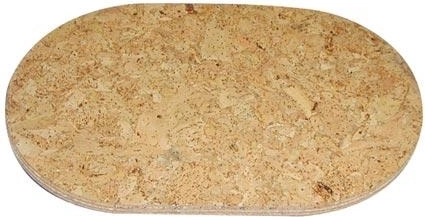 Korkové oválne prestieranie 36 × 25 cm, sada 4 ks