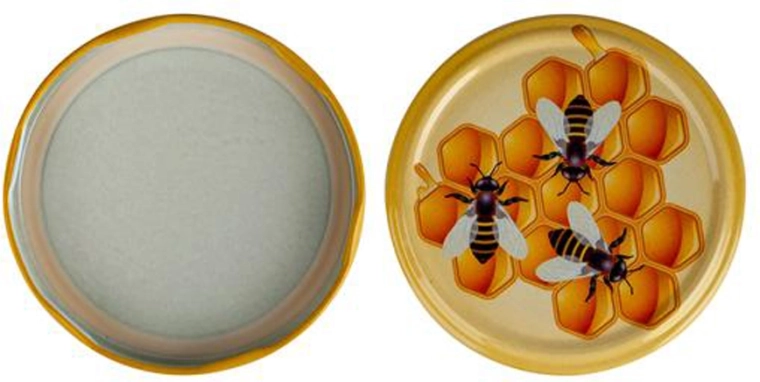 Viečka Twist na zaváracie poháre 82 mm včielka, 10 ks