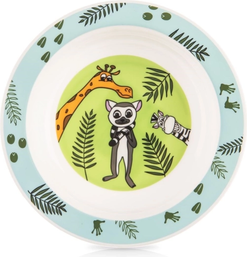 Detský hlboký tanier Safari 16 cm, 350 ml