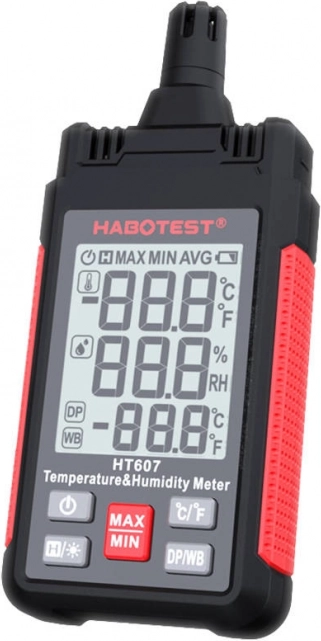 Merací prístroj teploty a vlhkosti Habotest