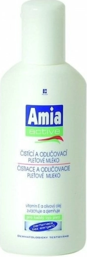 Amia Active čistiace a odličovacie pleťové mlieko 200 ml