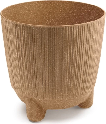 Kvetináč Ryfo N Eco Wood 16,8 cm Naturo Eco