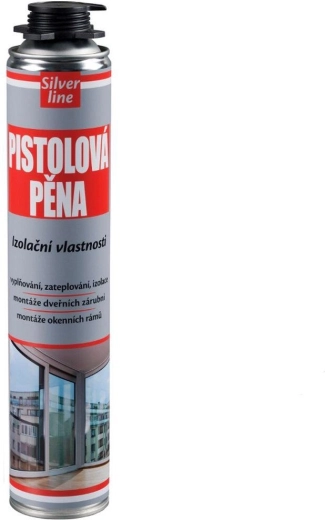 Pištoľová montážna pena SILVER LINE 750 ml