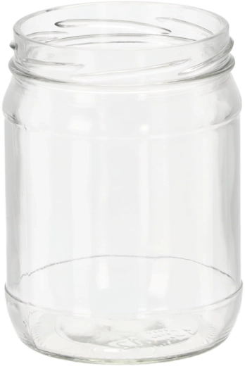 Sada sklenených zaváracích pohárov 500 ml, priemer hrdla 82 mm, 8 ks