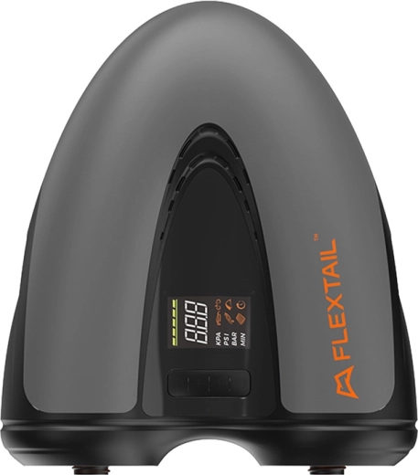 Flextail Evo SUP Pump Pro prenosná elektrická pumpa na SUP sivá