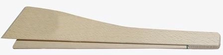 Široké drevené kuchynské kliešte 24 cm