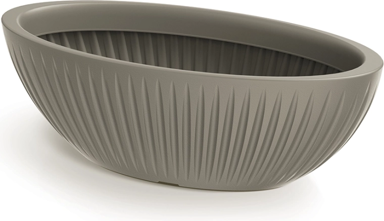 Kvetináč Latia Oval 58 cm moka