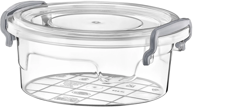 Okrúhly potravinový box Multi Box 1,2 l s tesniacim vekom