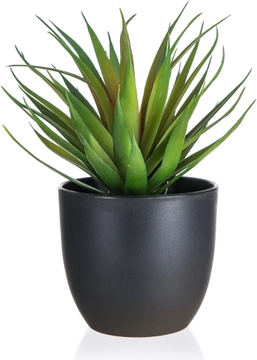 Umelý mečík v plastovom kvetináči 19 cm