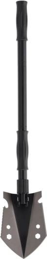 Skladacia multifunkčná taktická lopatka 9v1, 20,5/70 cm
