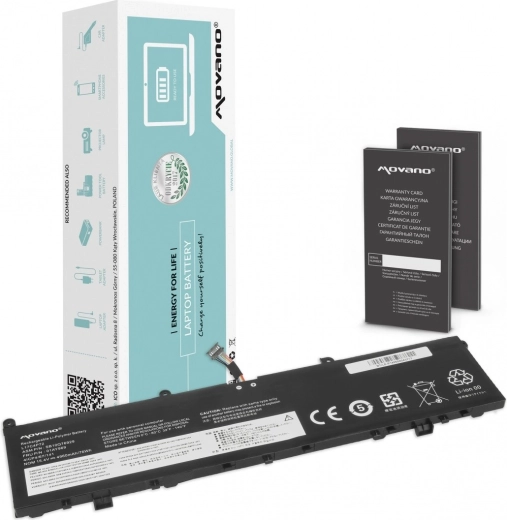 Batéria Movano pre Lenovo ThinkPad P1 a X1 Extreme (1. a 2. generácia) 4960 mAh 76 Wh