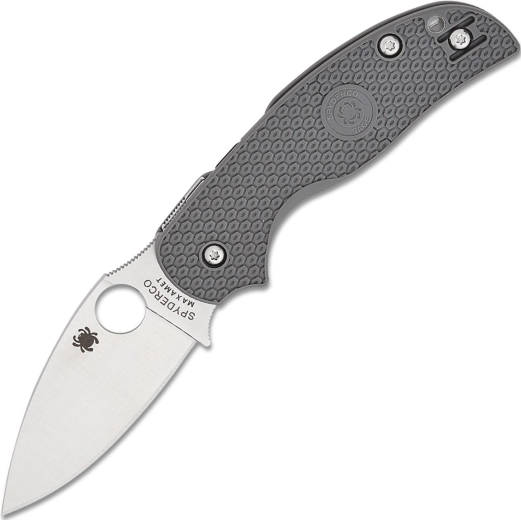 Spyderco Sage 5 Lightweight vreckový nôž, sivý FRN, saténová čepeľ