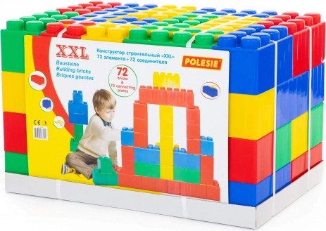 Stavebnica XXL - 72 dielov