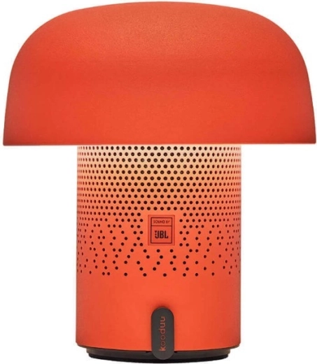 Kooduu Sensa Play prenosná lampa s LED svetlom a reproduktorom (oranžová)