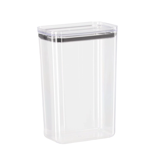Obdĺžnikový úložný box na potraviny 3,1 l s tesnením