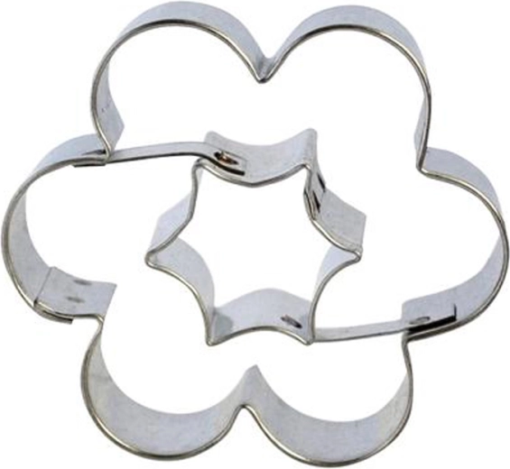 Vykrajovátko na cukrovinky kvietok–hviezda 5 cm