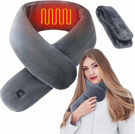 Vyhrievaný šál na krk USB