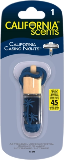 Závesný osviežovač vzduchu California Scents Casino Nights