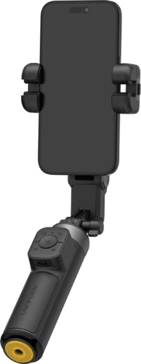 AOCHUAN M3 Pro mini stabilizátor na telefón s AI senzorom, RGB svetlom a diaľkovým ovládaním (čierny)