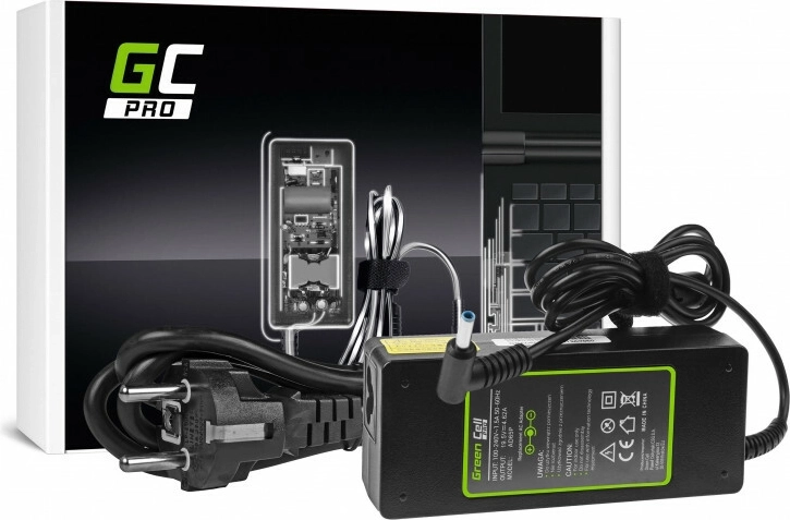 Napájací adaptér Green Cell PRO 19,5 V 4,62 A 90 W pre HP (konektor 4,5 × 3,0 mm)