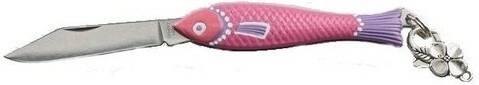 Vreckový nôž Mikov Rybka ružová