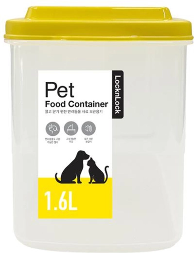 Vzduchotesná dóza na granule 1,6 l LOCK PET