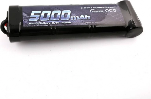 Gens Ace NiMH akumulátor 5000 mAh 8,4 V Hump s konektorom T-Dean pre RC autá