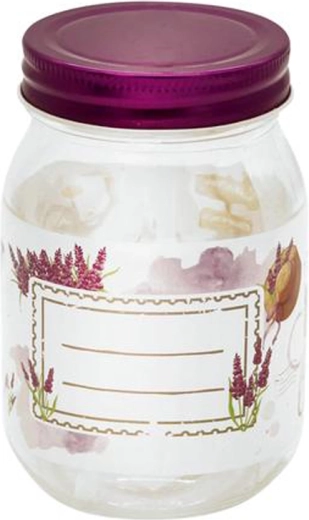 Zavárací pohár s viečkom TORO 500 ml Levanduľa