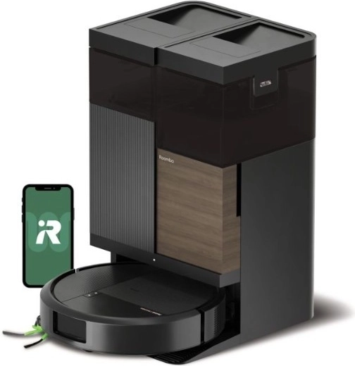 Robotický vysávač iRobot Roomba Plus 575 Combo so stanicou AutoWash, čierny