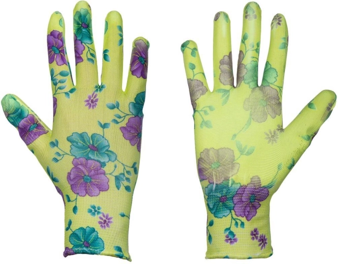 Pracovné rukavice PURE FLOXY PU, veľkosť 8
