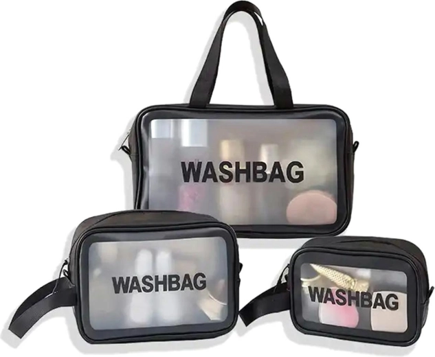 Bq76 sada 3 kusov taštičiek na make-up