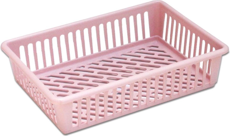 Košík HANDY malý 26 × 18,5 × 7 cm – plastový, mix farieb