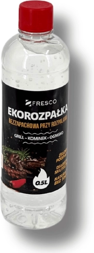 Gélový ekologický podpaľovač 0,5 l bez zápachu FRESCO