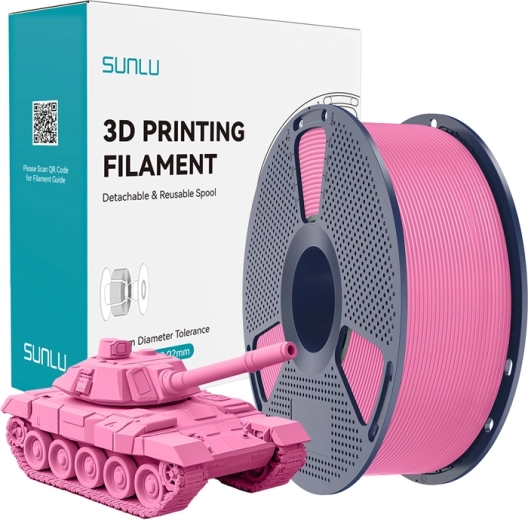 Sunlu PLA+ high-speed filament ružový