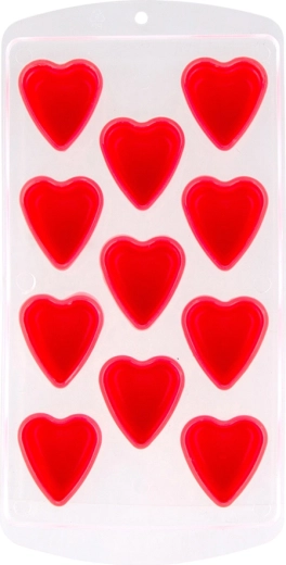 Altom Design zapekacia forma v tvare lode so srdiečkami 21 × 11 × 2 cm