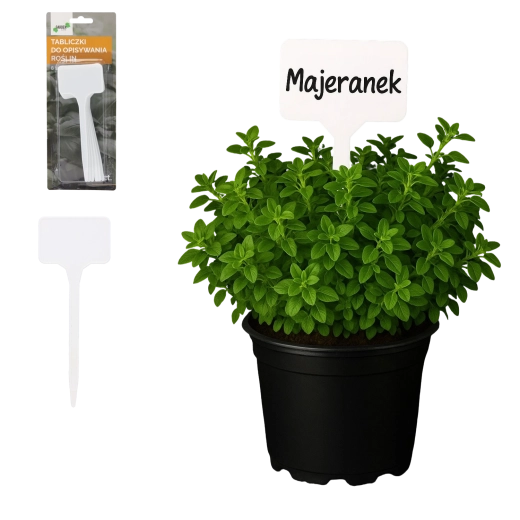 Plastové menovky na rastliny – sada 8 ks